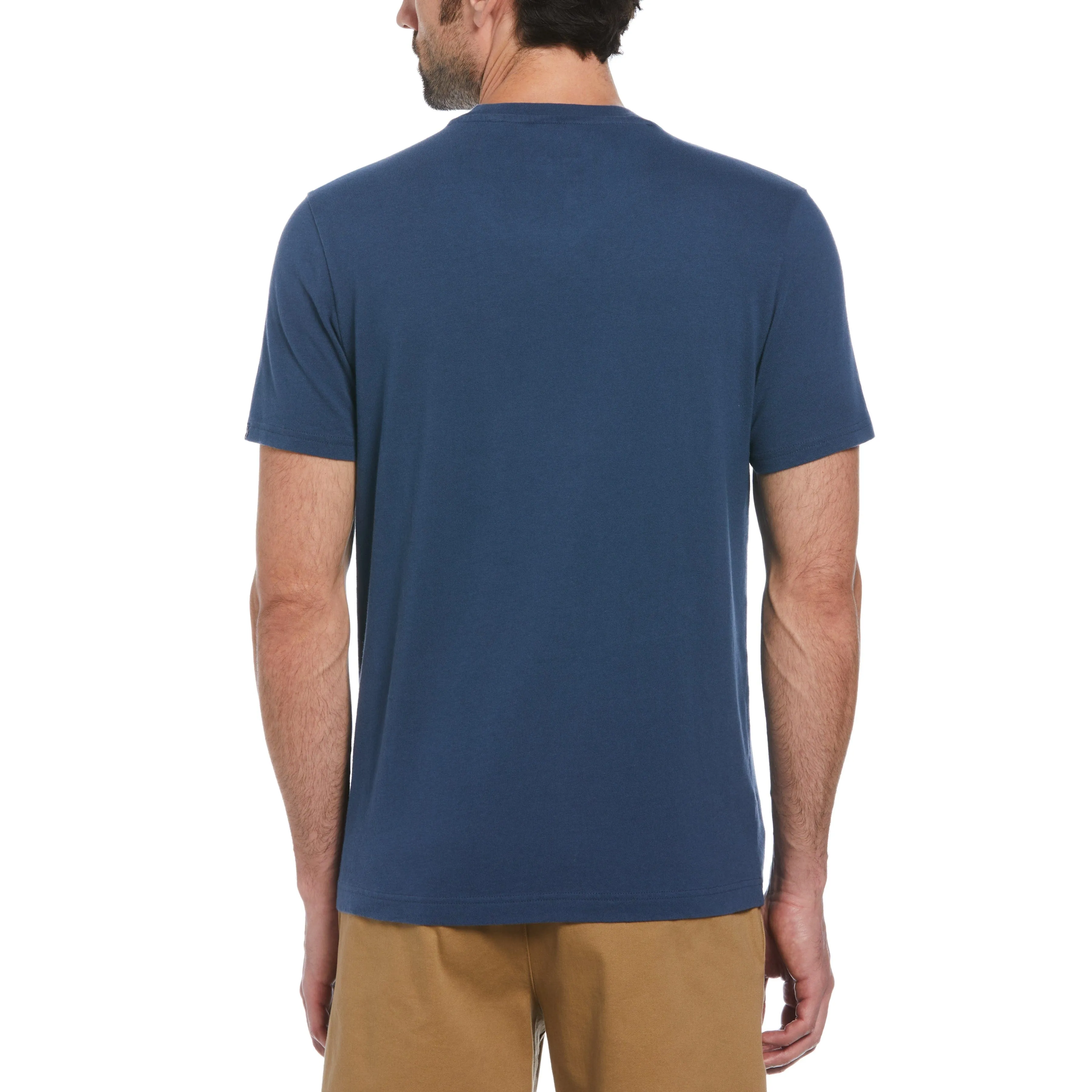 Jersey Multi Color Logo Graphic Tee