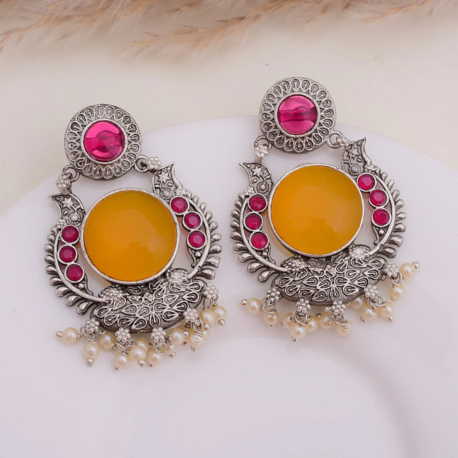 Kiyana Ethnic Dangler Earrings