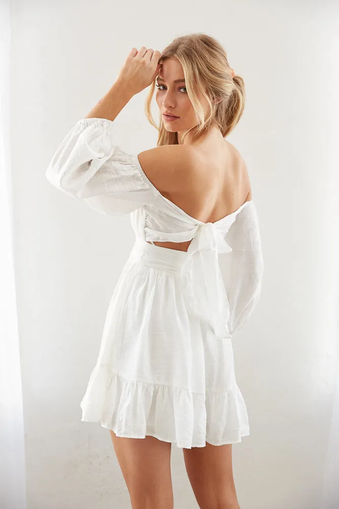 Laken Puff Mini Dress