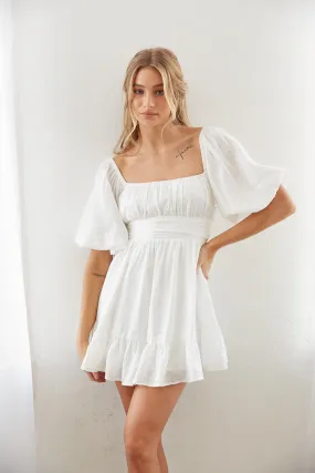 Laken Puff Mini Dress