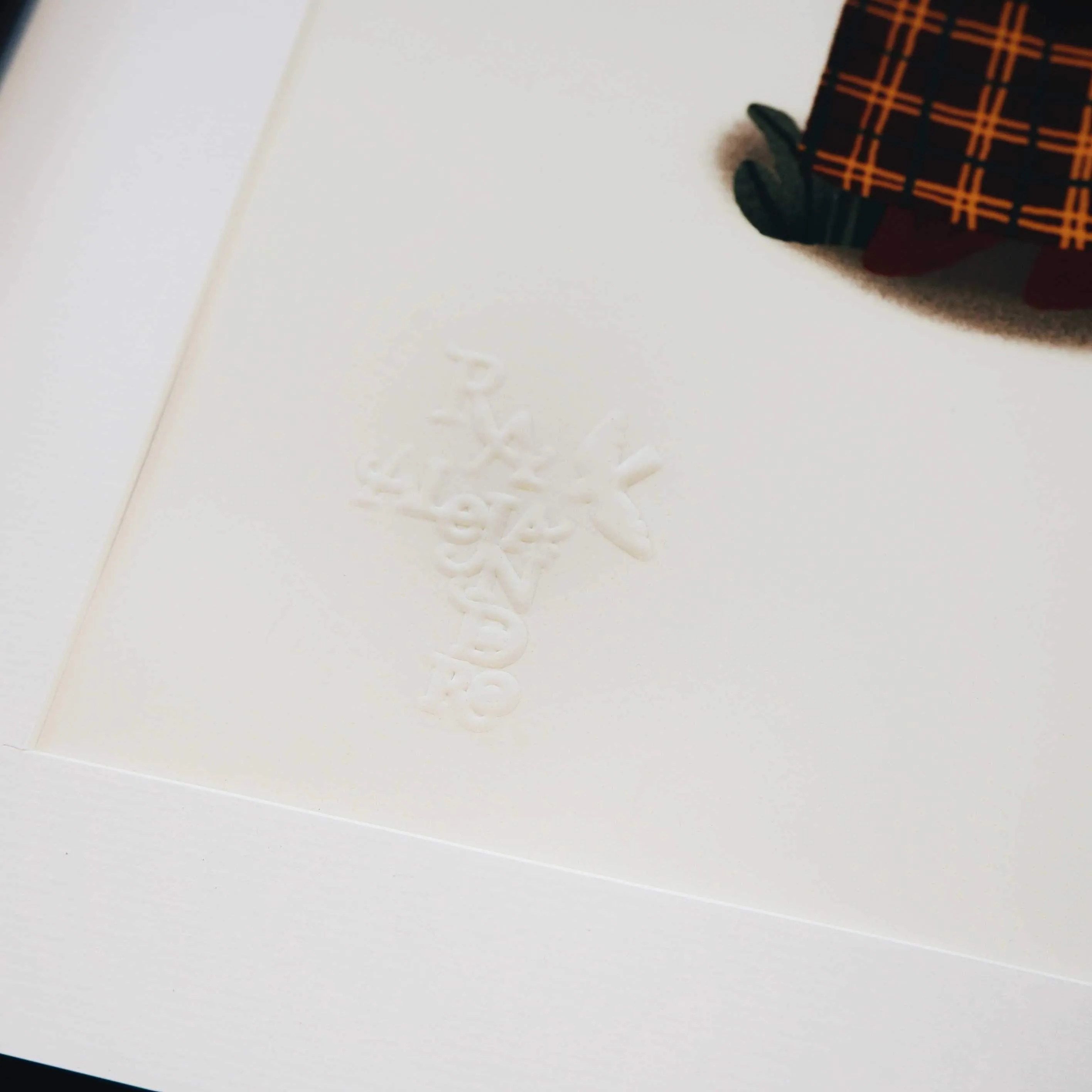 Letras Y Figuras Framed Art Print [CLEARANCE]
