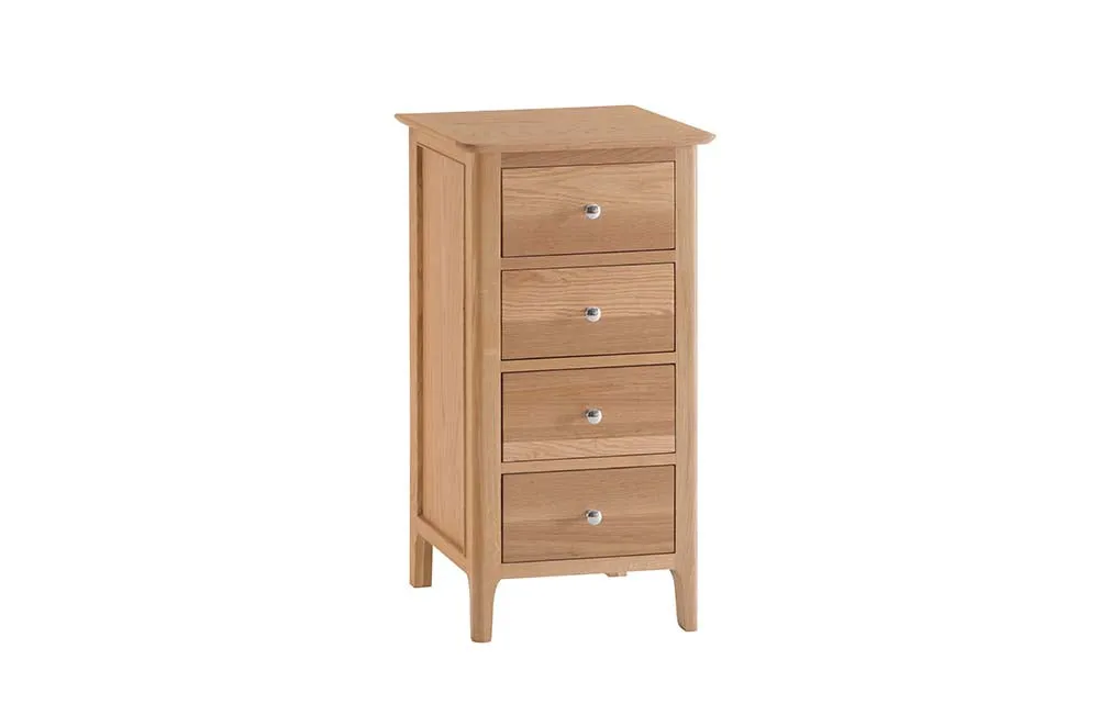 Manor Collection Marlborough 4 Drawer Narrow Chest