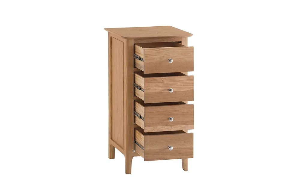 Manor Collection Marlborough 4 Drawer Narrow Chest