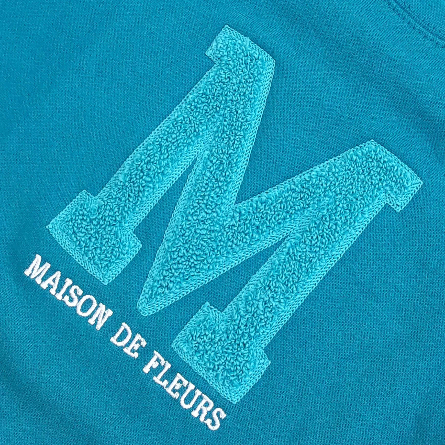 MG - Kids 'Sea Green' Patched Fleece Sweatshirt MG521
