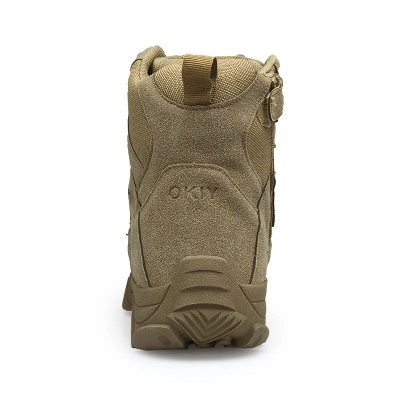 Mil-Tac Army Combat Shoes Side Zip Desert Boots | 1705