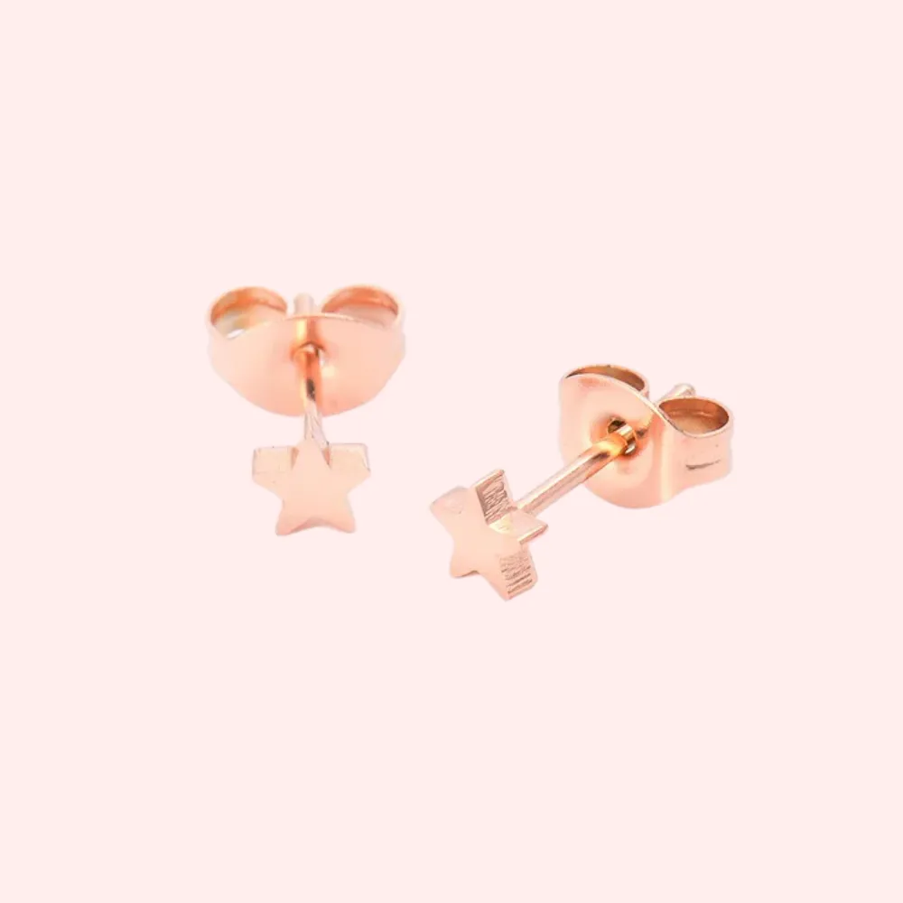 Mini Star Hypoallergenic Earrings