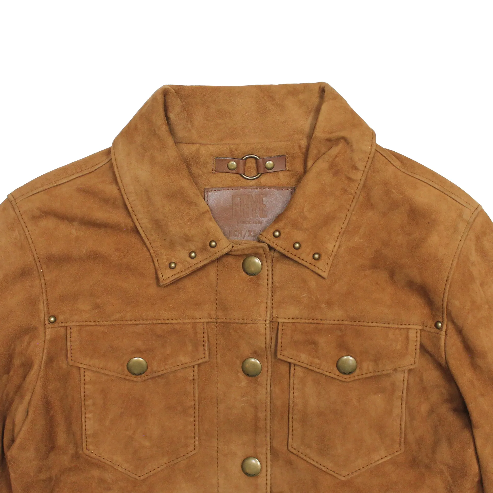 Oxblood Fringed Jacket