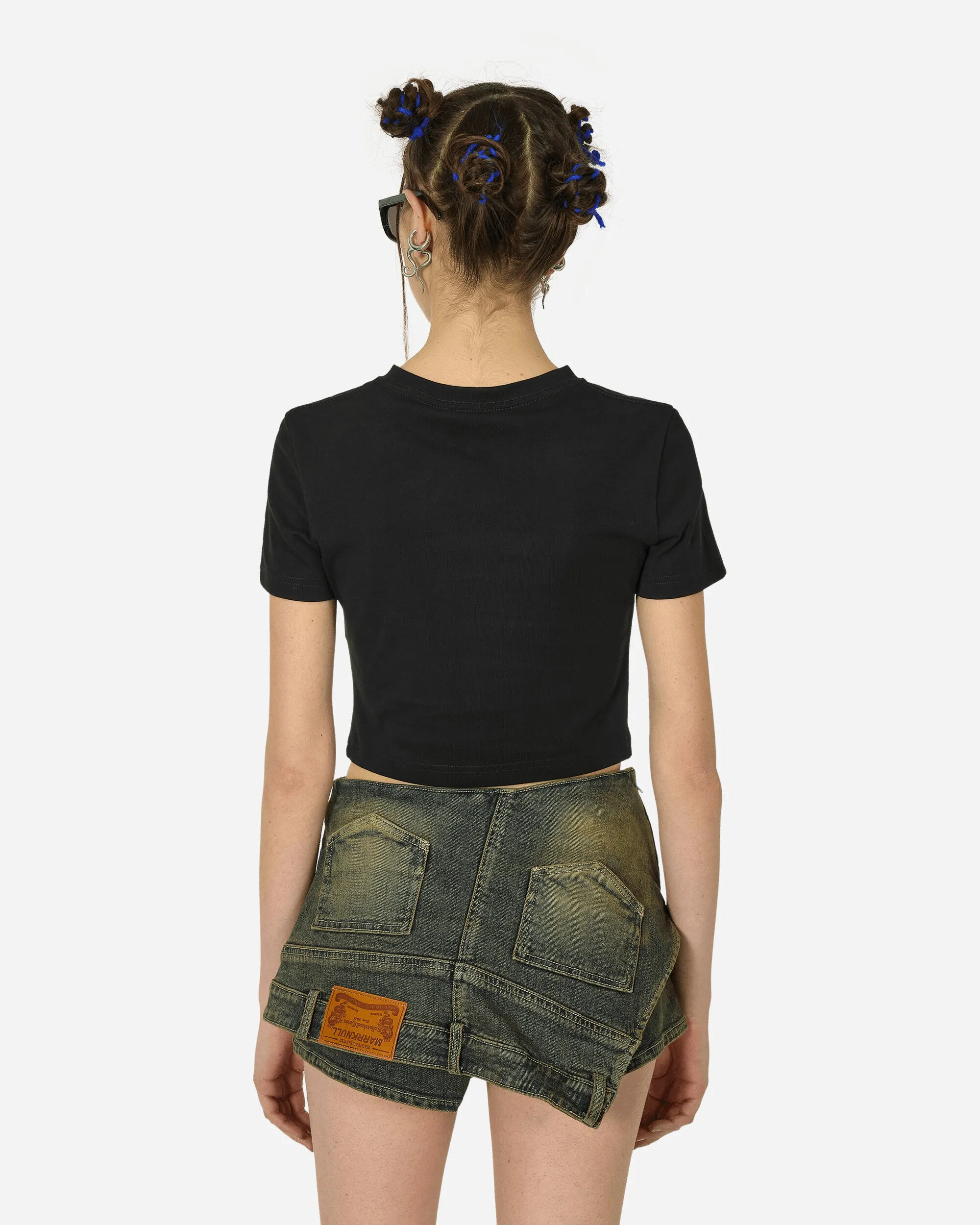 Punk Bear Slim-Fit T-Shirt Black