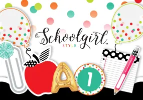 "Black, White and Stylish Brights Confetti" | Full UPRINT Bundle | Printable Classroom Decor | Teacher Classroom Decor | Schoolgirl Style