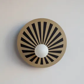 "Sunburst Arc" Wall Light - Colour Series