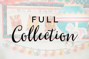 "Vintage Circus" Full UPRINT Bundle | Printable Classroom Decor | Teacher Classroom Decor | Schoolgirl Style