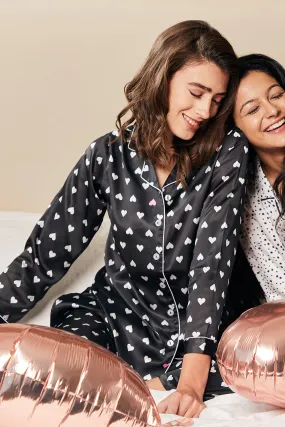 Rosalyn hearts night suit