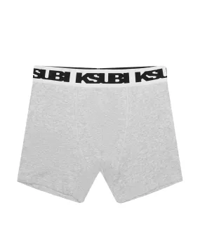ROYALTY BOXER BRIEF 1 PACK GREY MARLE