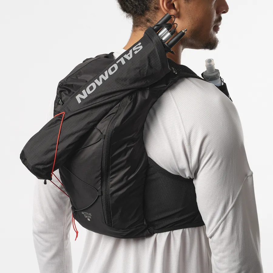 Salomon Active Skin 8 Set | Black / Metal