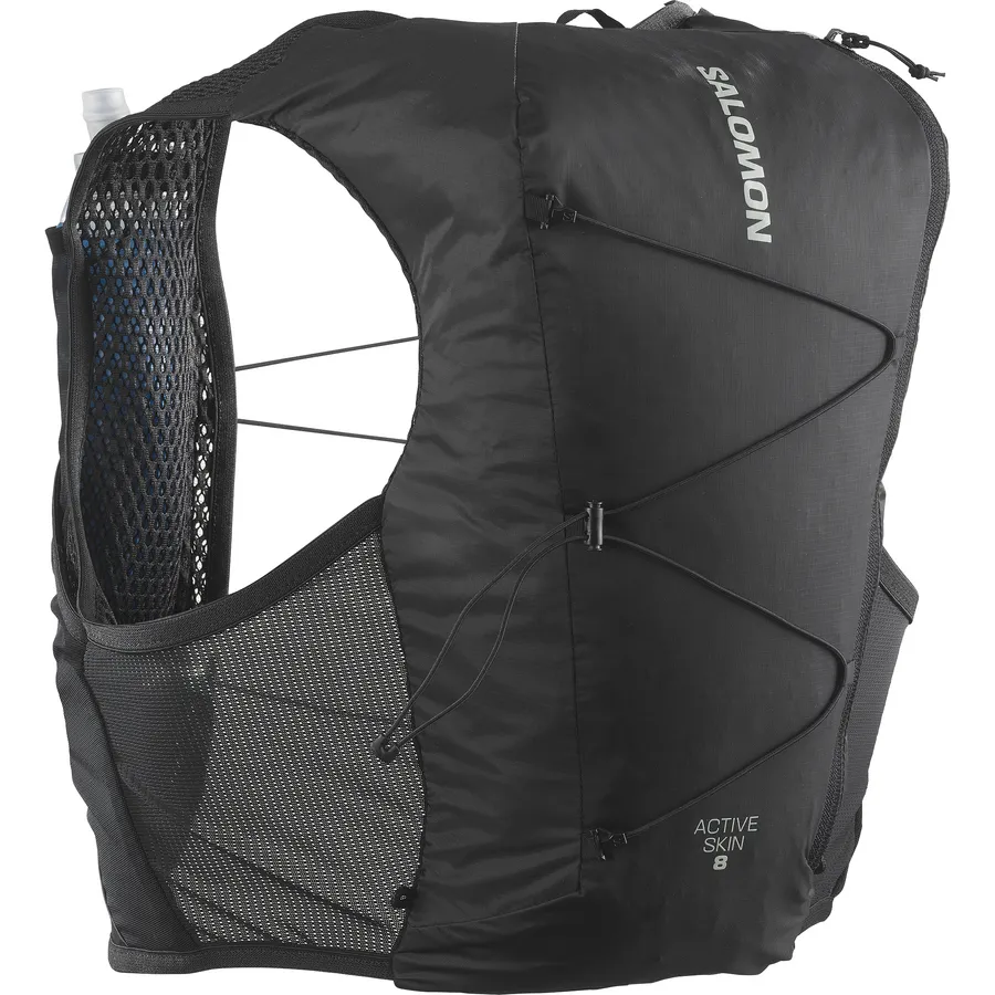 Salomon Active Skin 8 Set | Black / Metal