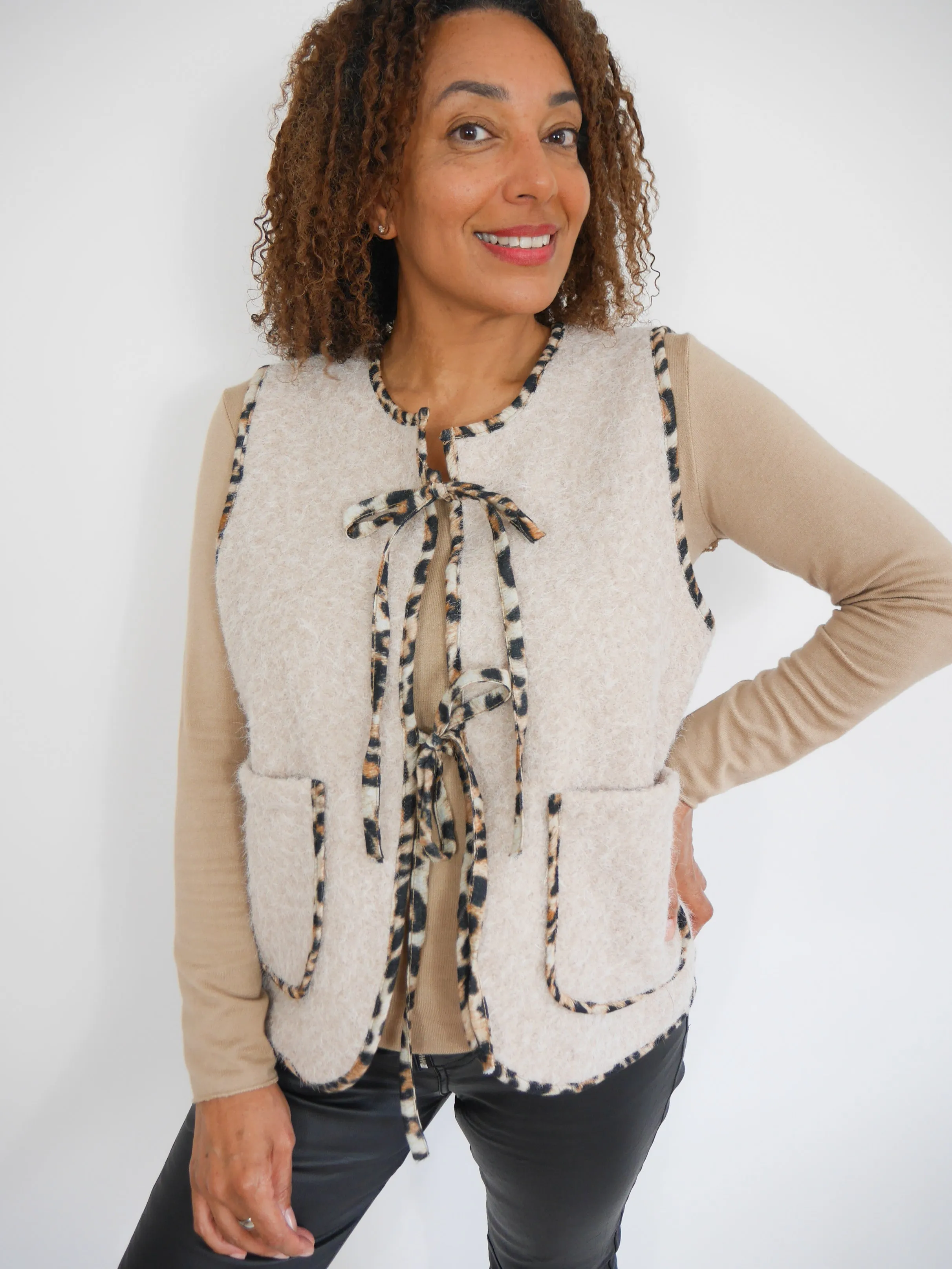 Sammy Waistcoat Oatmeal
