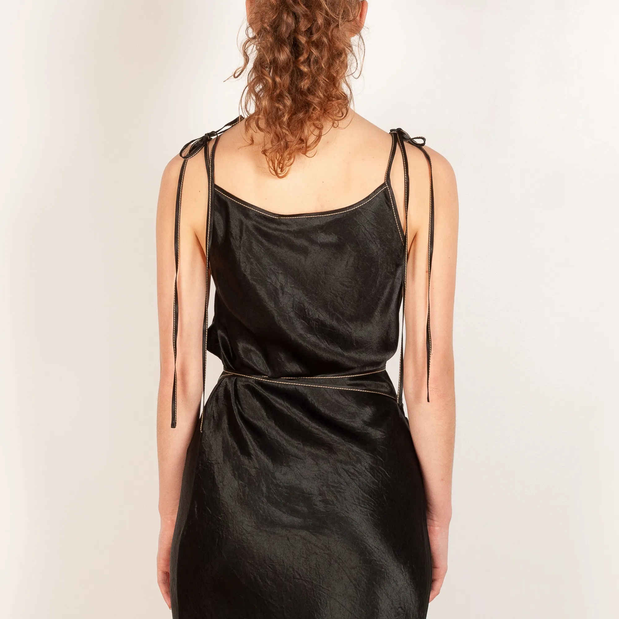 Satin Dress 989