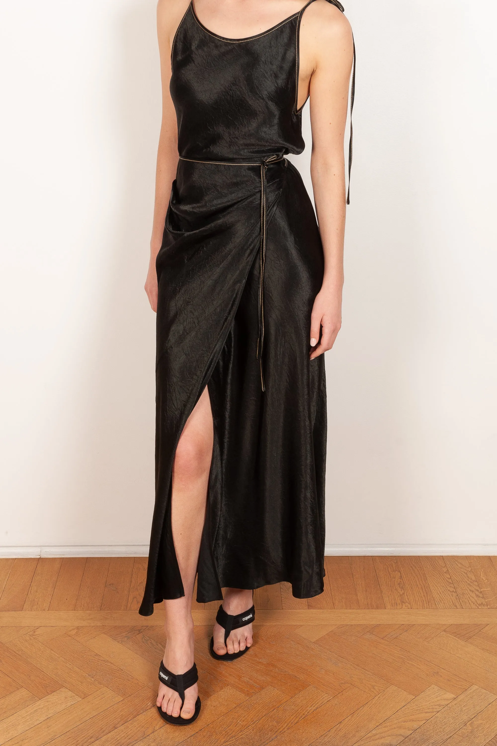 Satin Dress 989