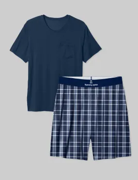 Second Skin Sleep Pocket Tee & Short Set