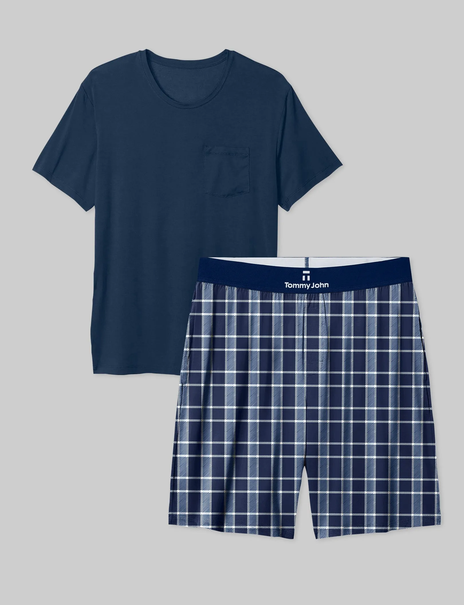 Second Skin Sleep Pocket Tee & Short Set