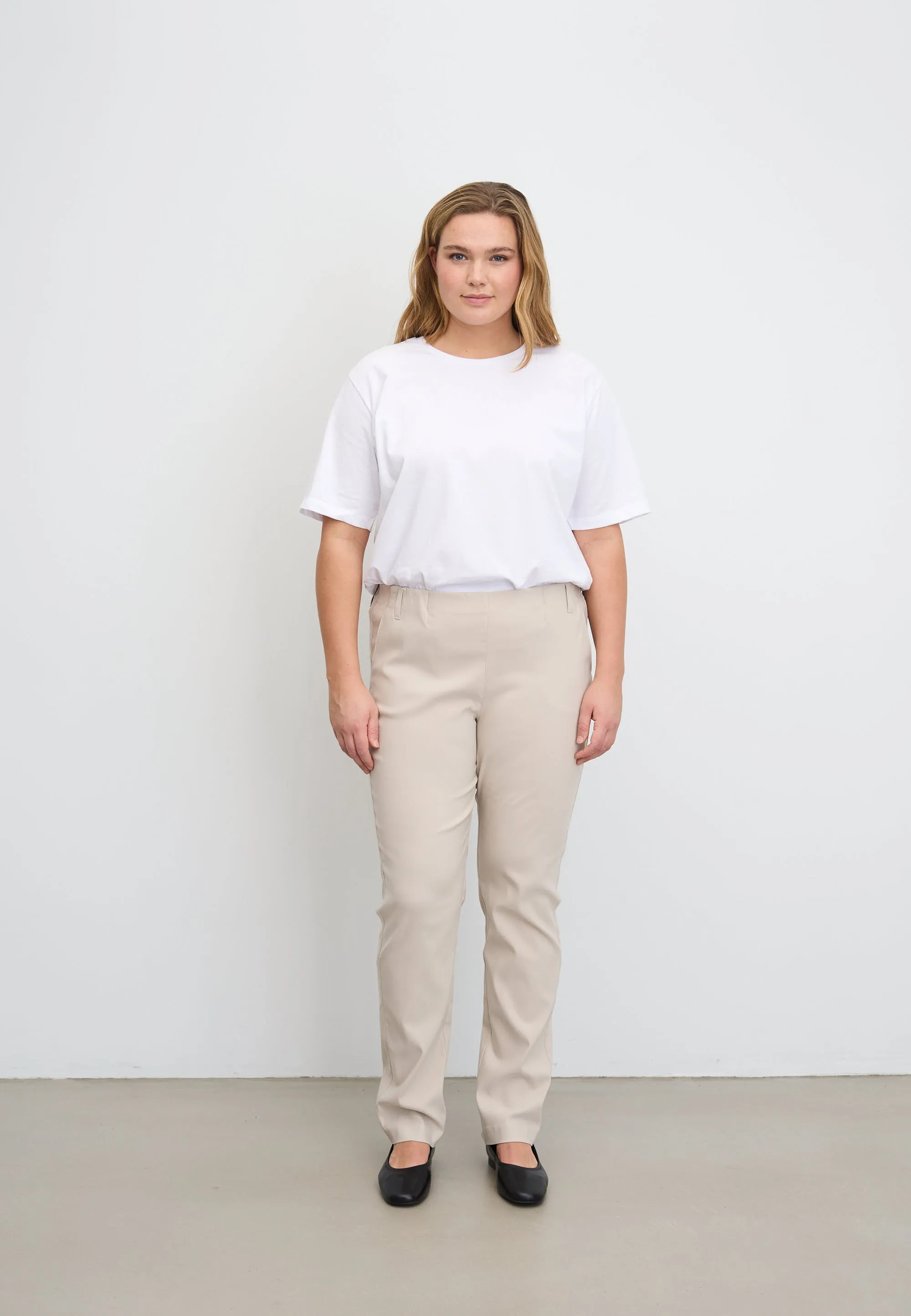 Taylor Regular - Medium Length - Grey Sand