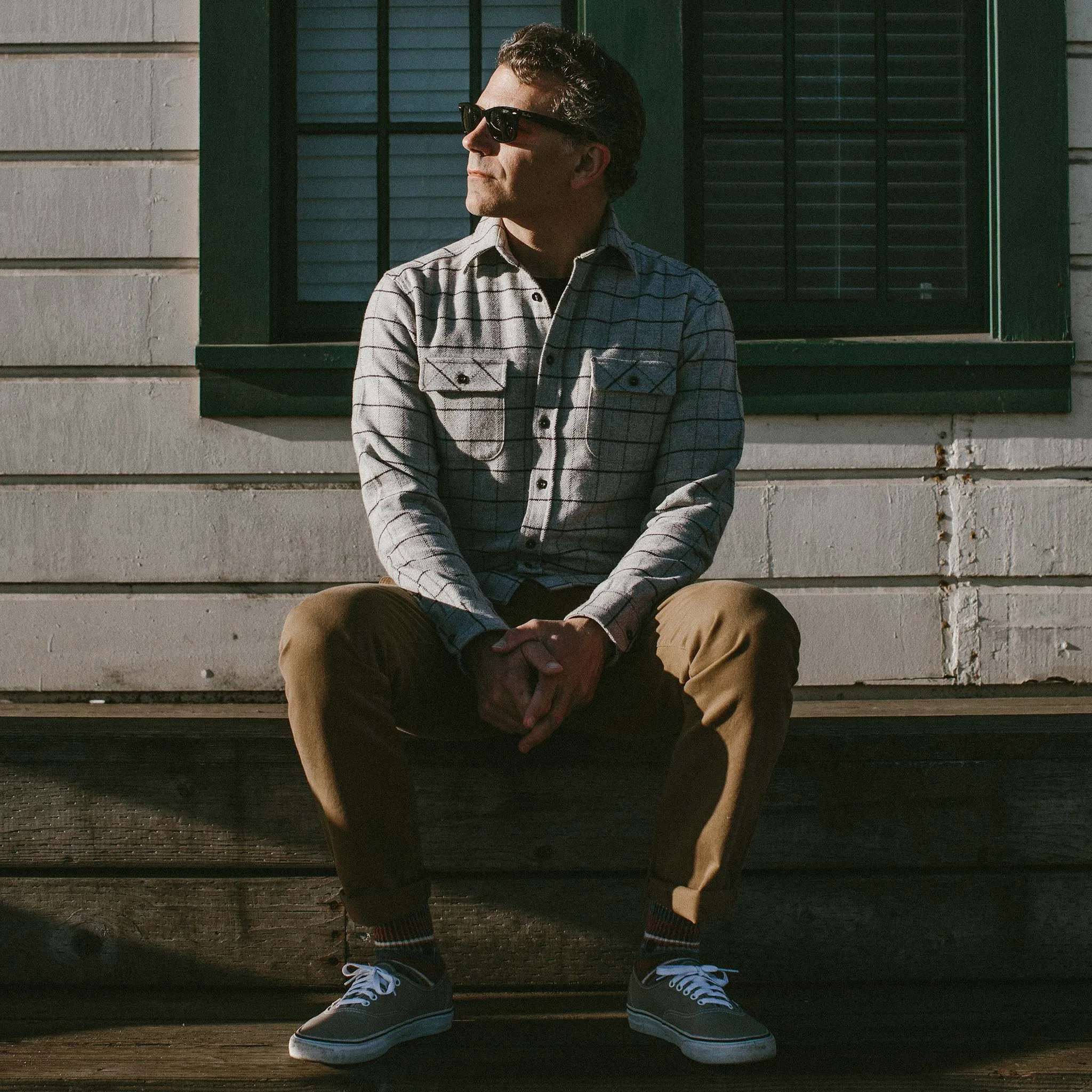 The California in Ash Windowpane