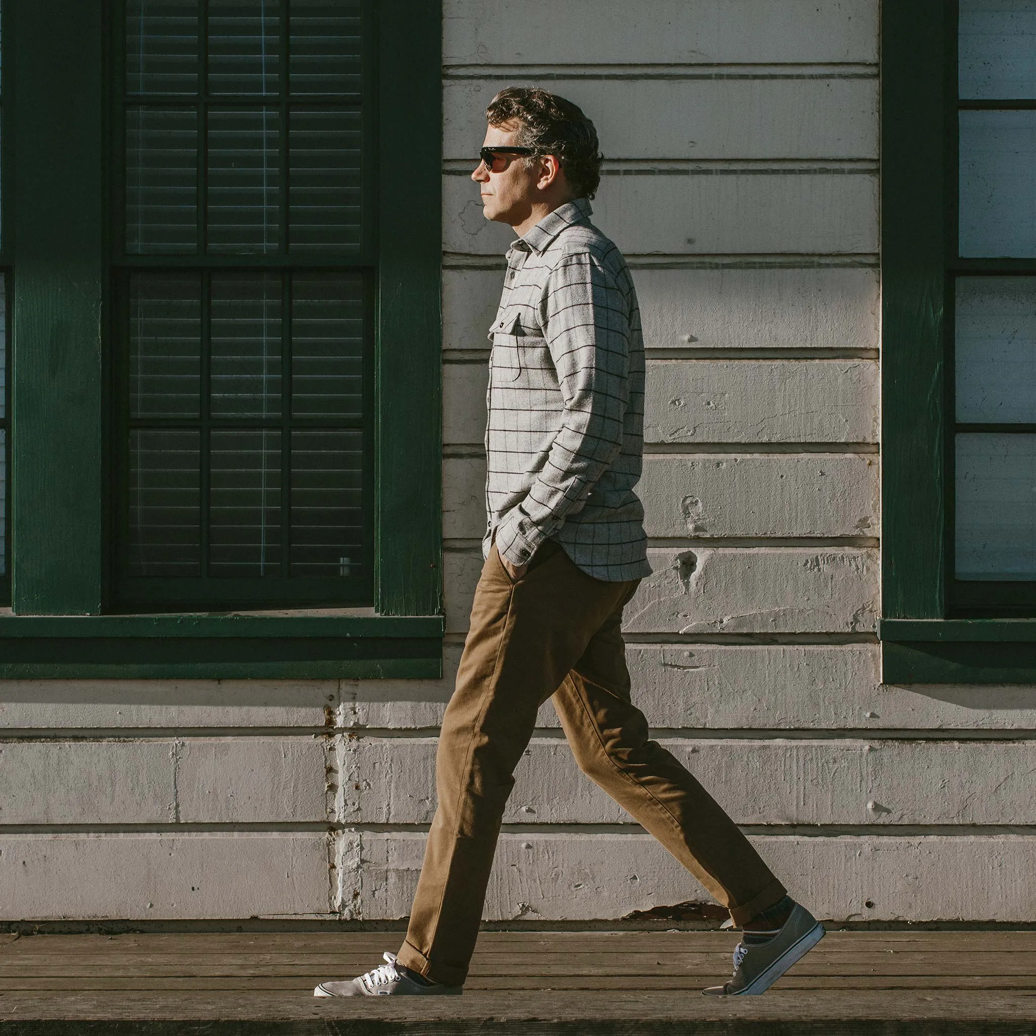 The California in Ash Windowpane
