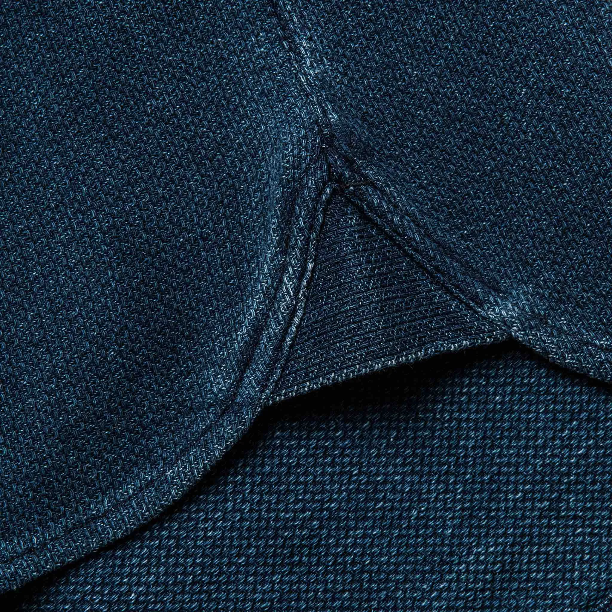 The Cash Shirt in Indigo Sashiko