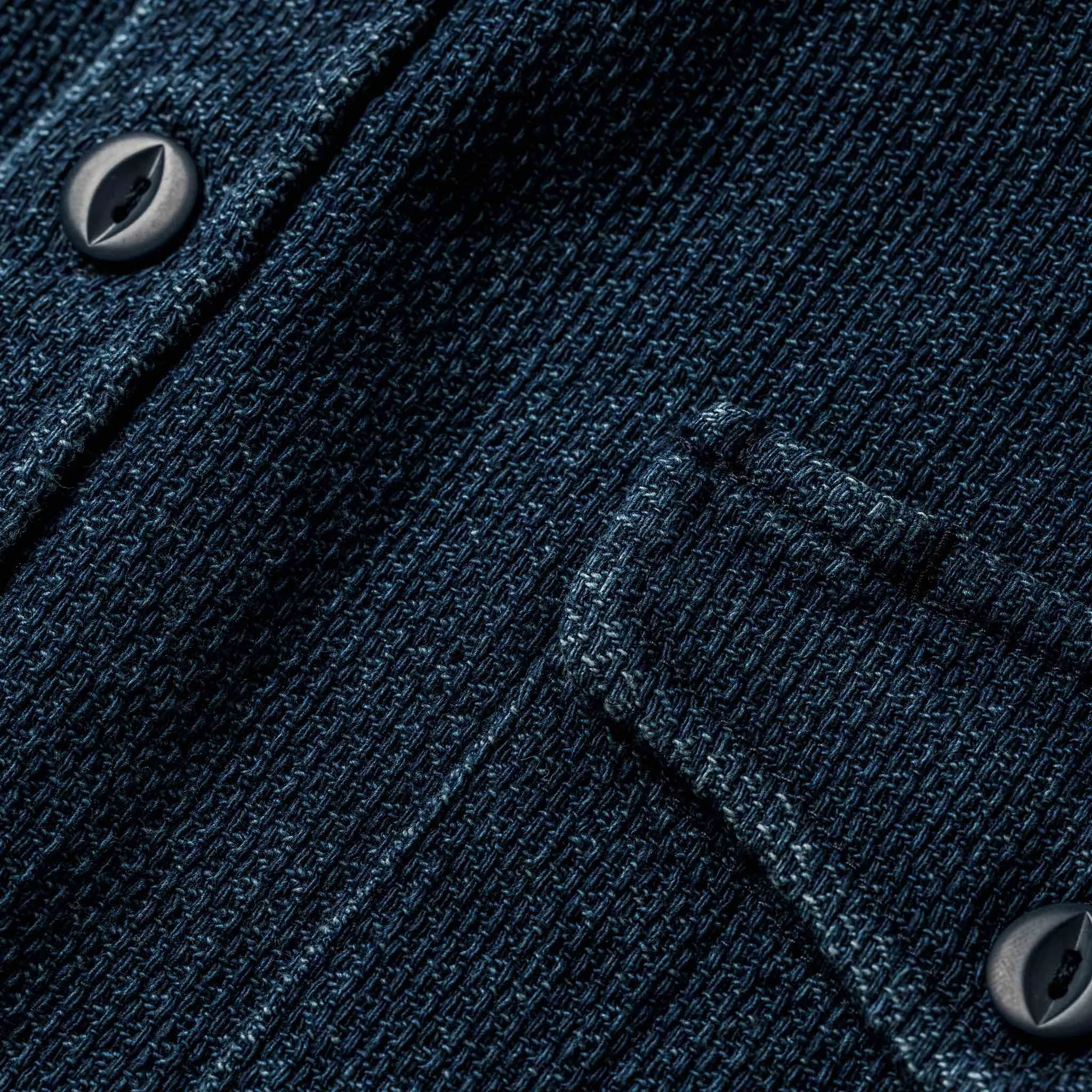 The Cash Shirt in Indigo Sashiko