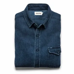 The Cash Shirt in Indigo Sashiko