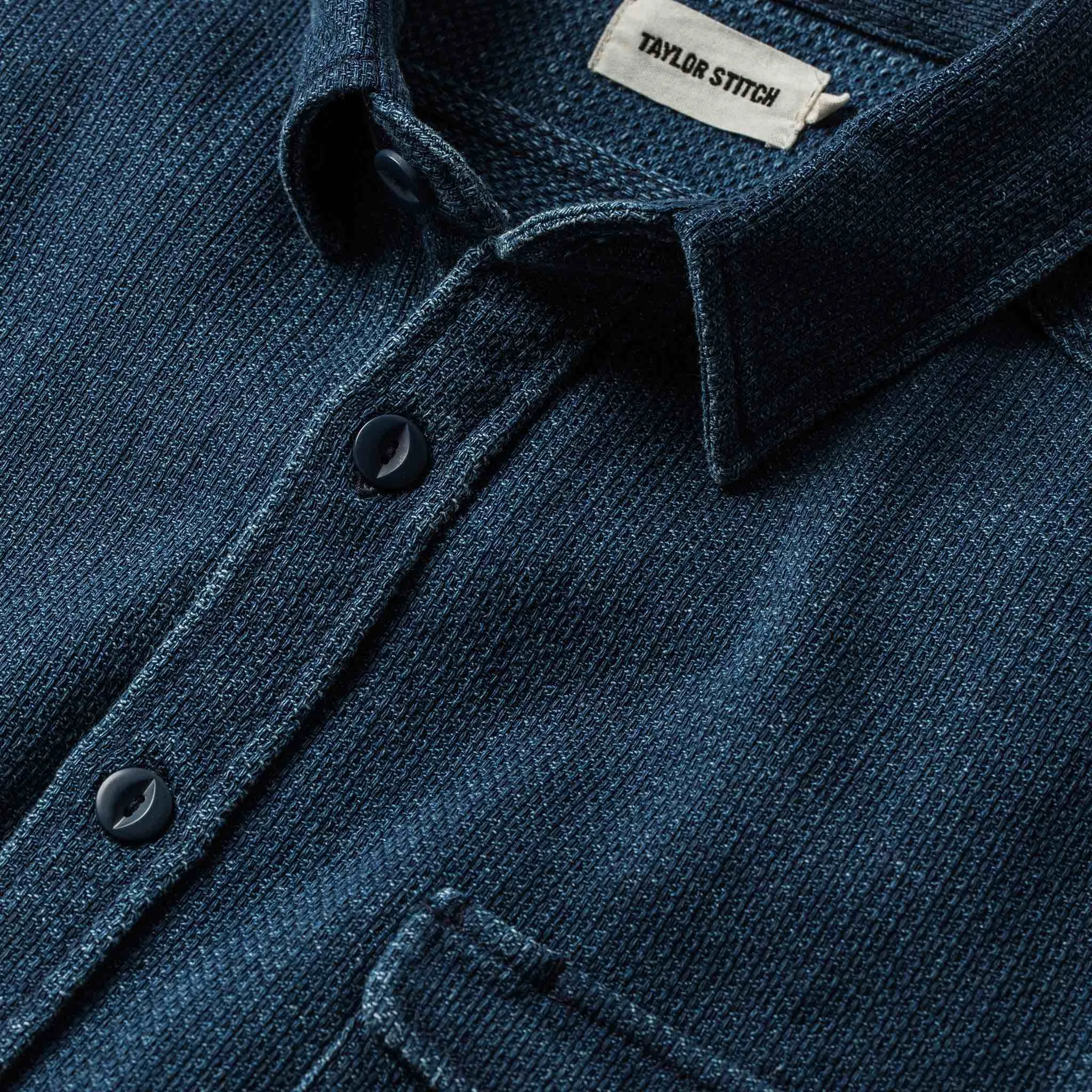 The Cash Shirt in Indigo Sashiko