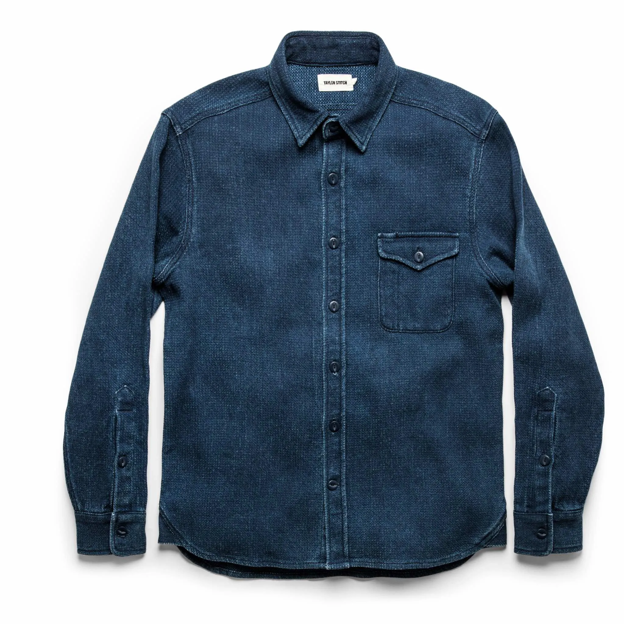 The Cash Shirt in Indigo Sashiko