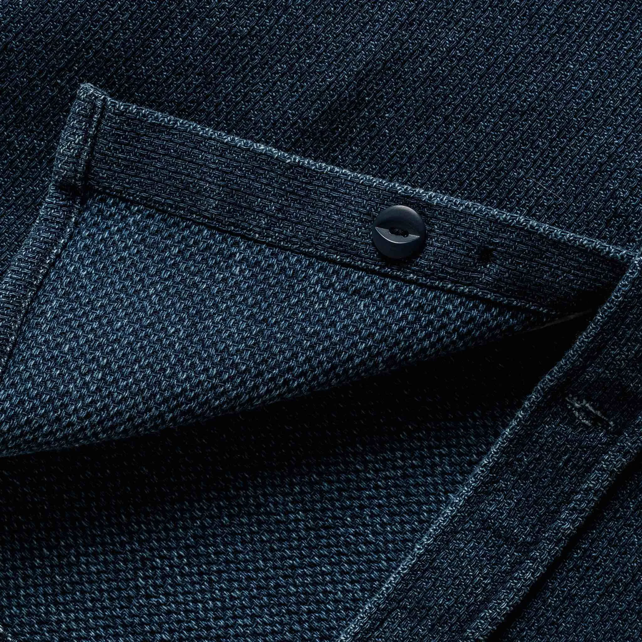 The Cash Shirt in Indigo Sashiko