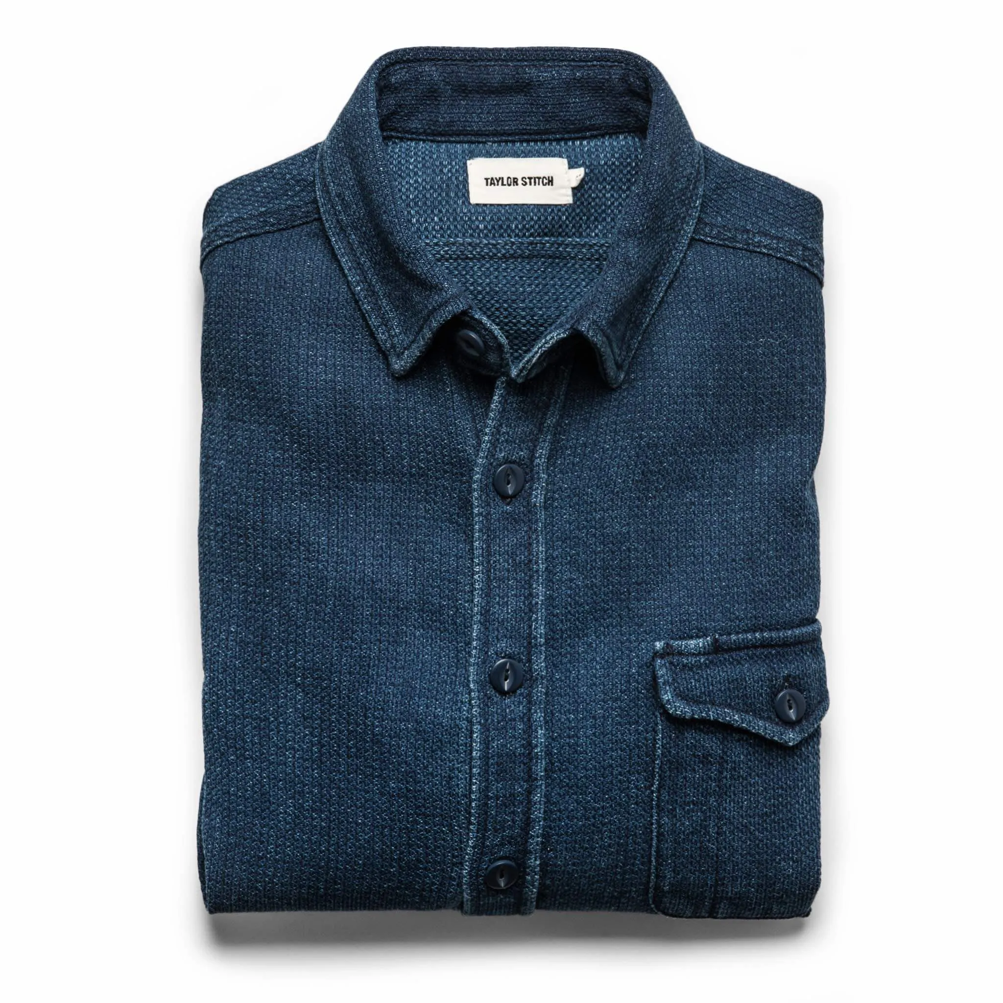 The Cash Shirt in Indigo Sashiko