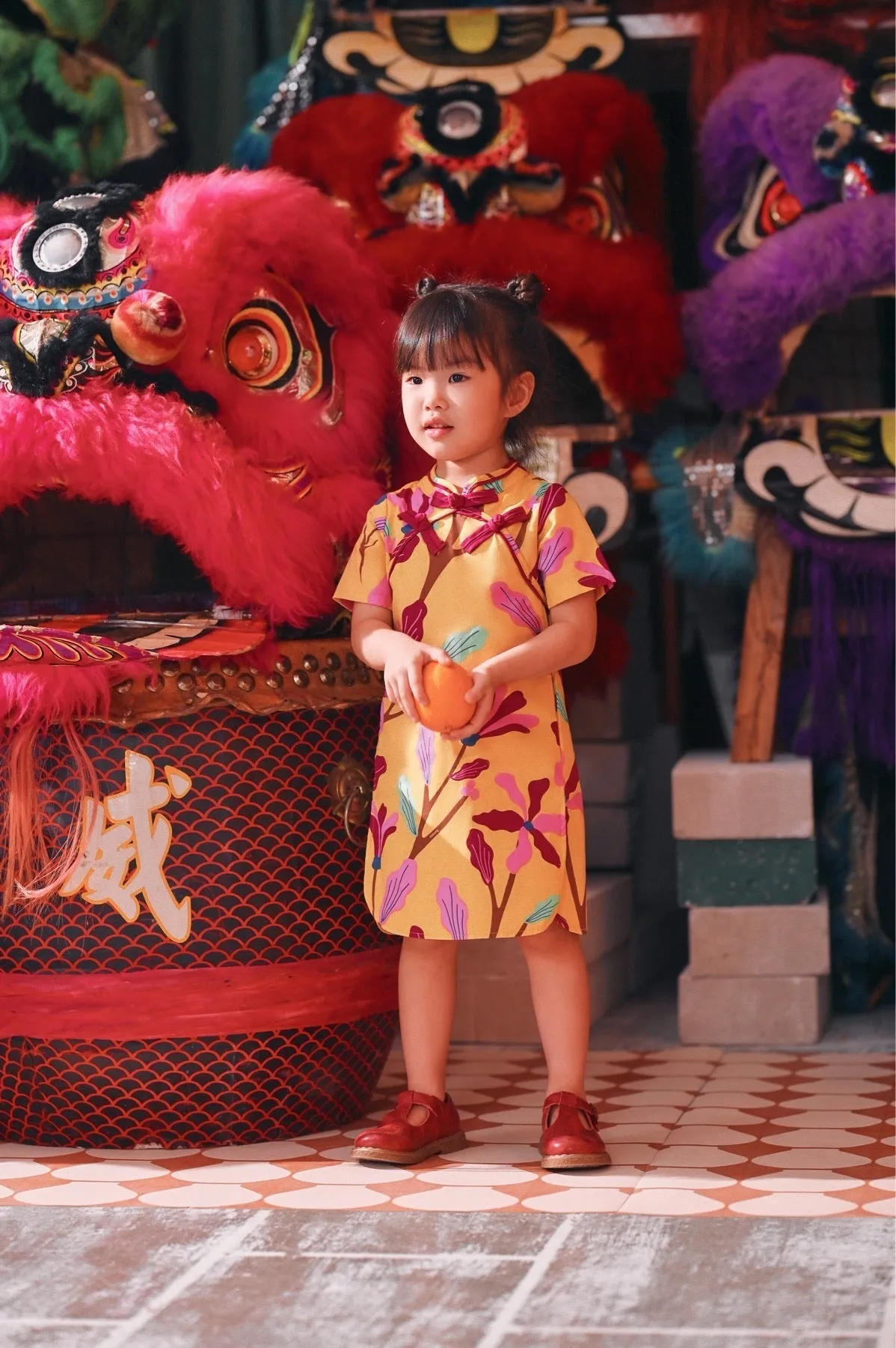 The Chinatown Cheongsam Dress - Rich