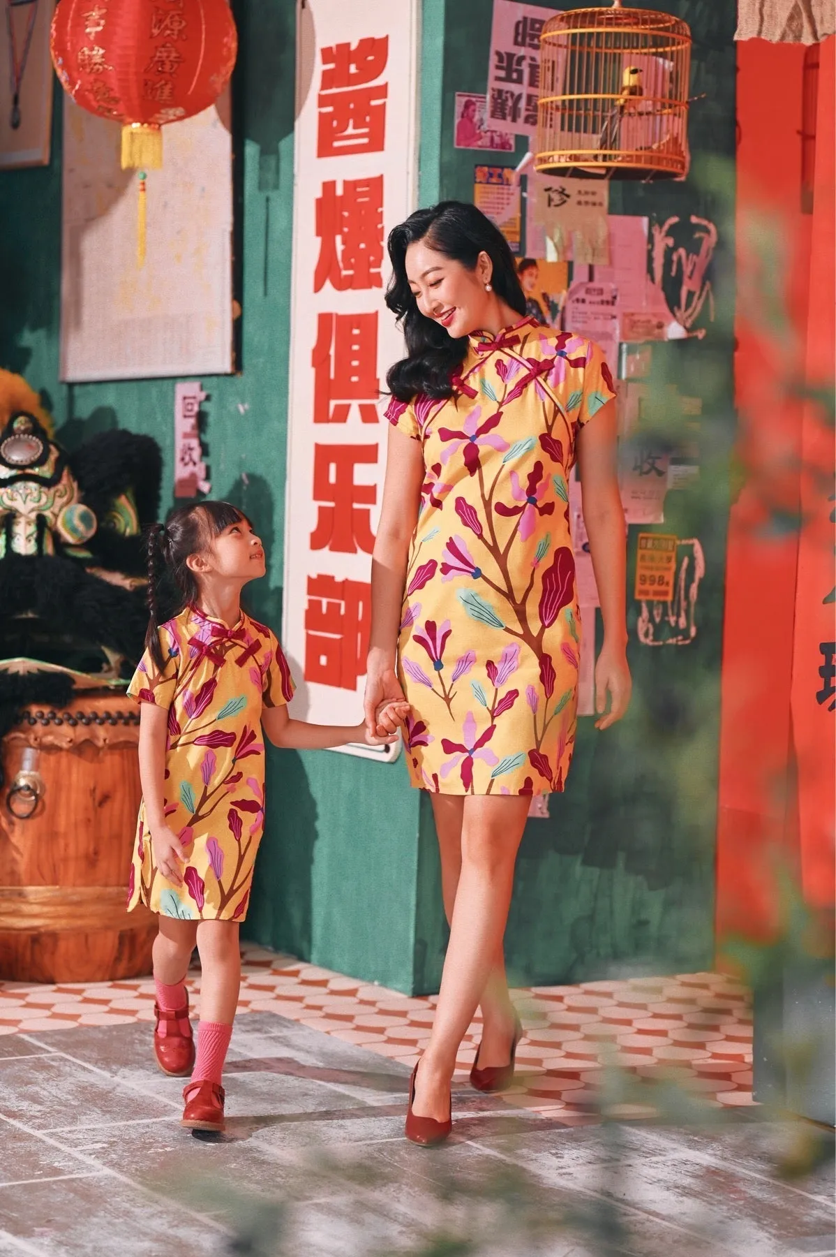 The Chinatown Cheongsam Dress - Rich