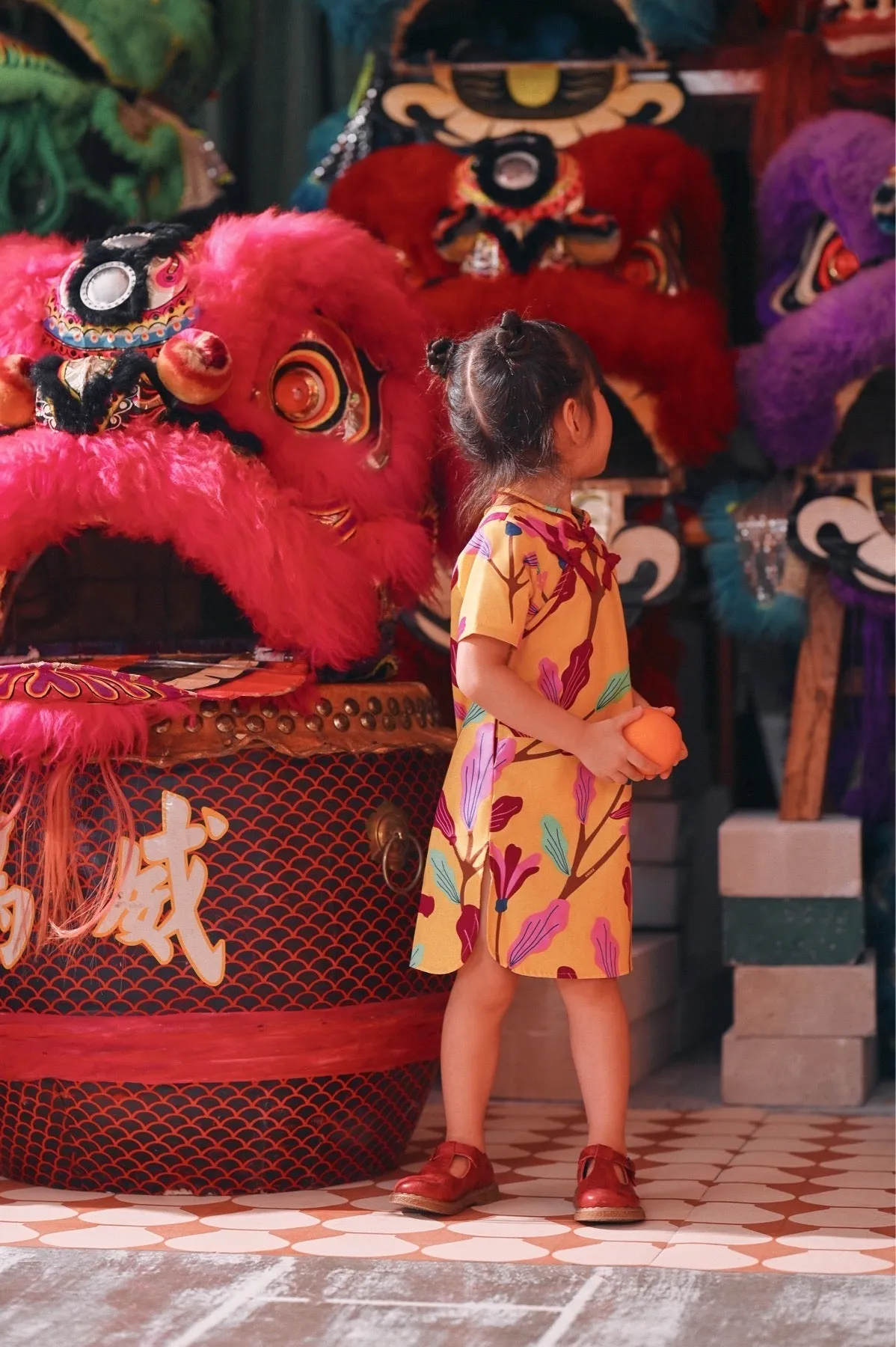 The Chinatown Cheongsam Dress - Rich