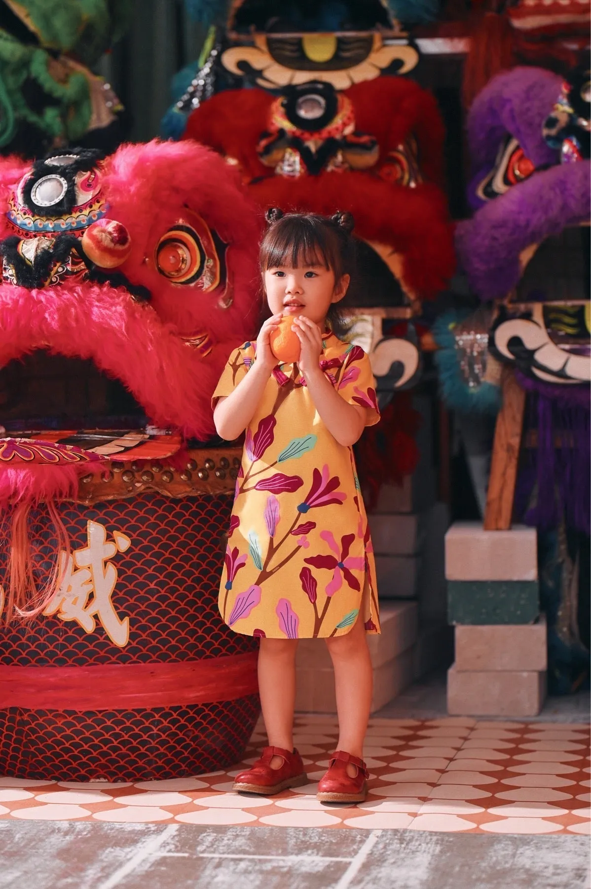The Chinatown Cheongsam Dress - Rich