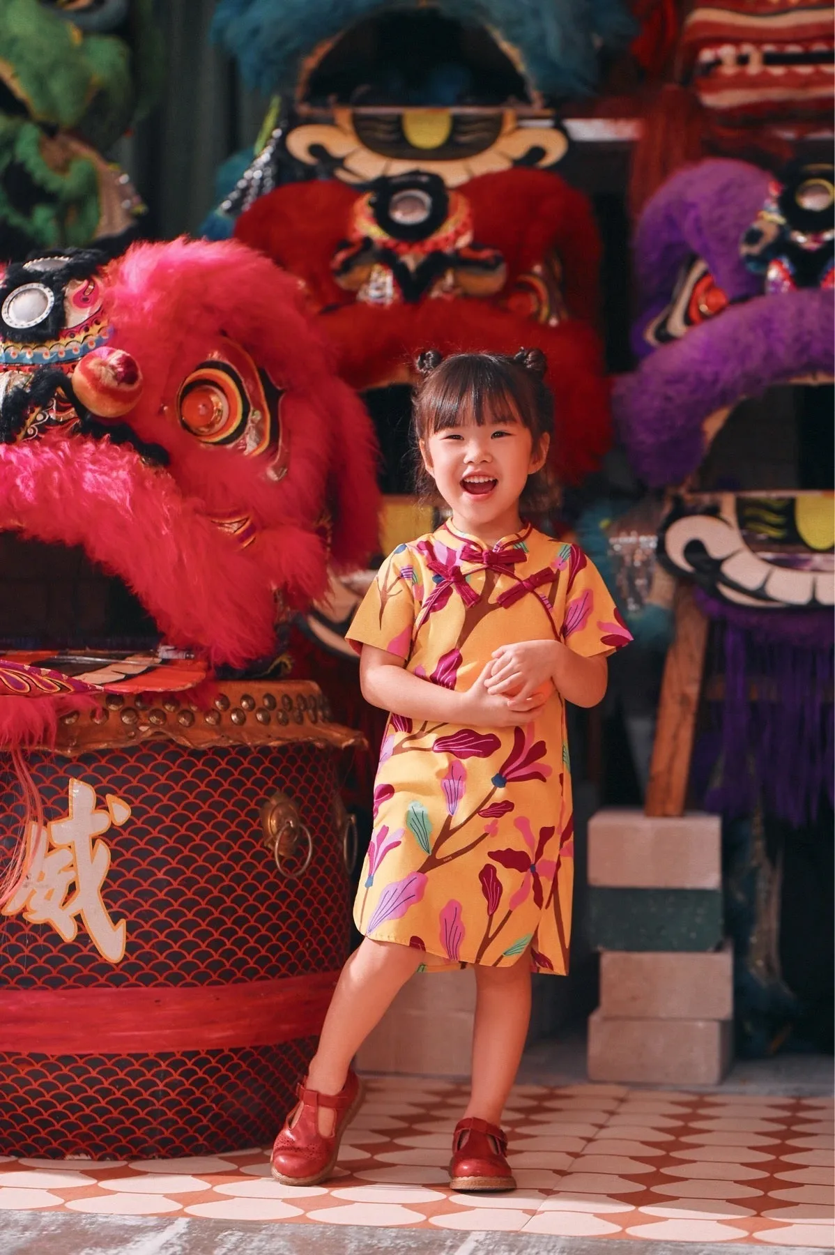 The Chinatown Cheongsam Dress - Rich