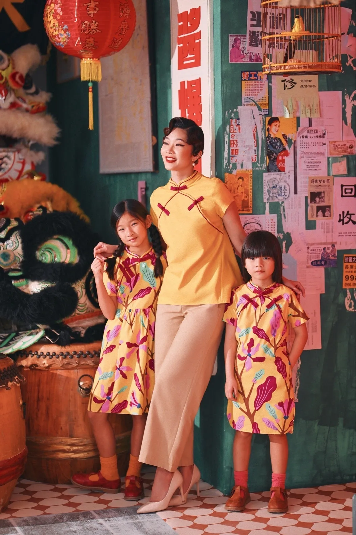 The Chinatown Cheongsam Dress - Rich