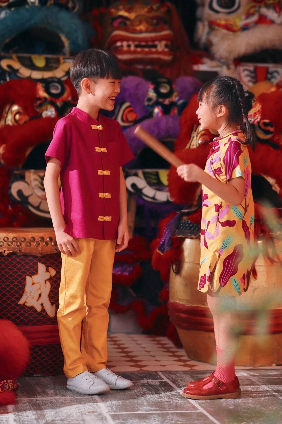 The Chinatown Cheongsam Dress - Rich