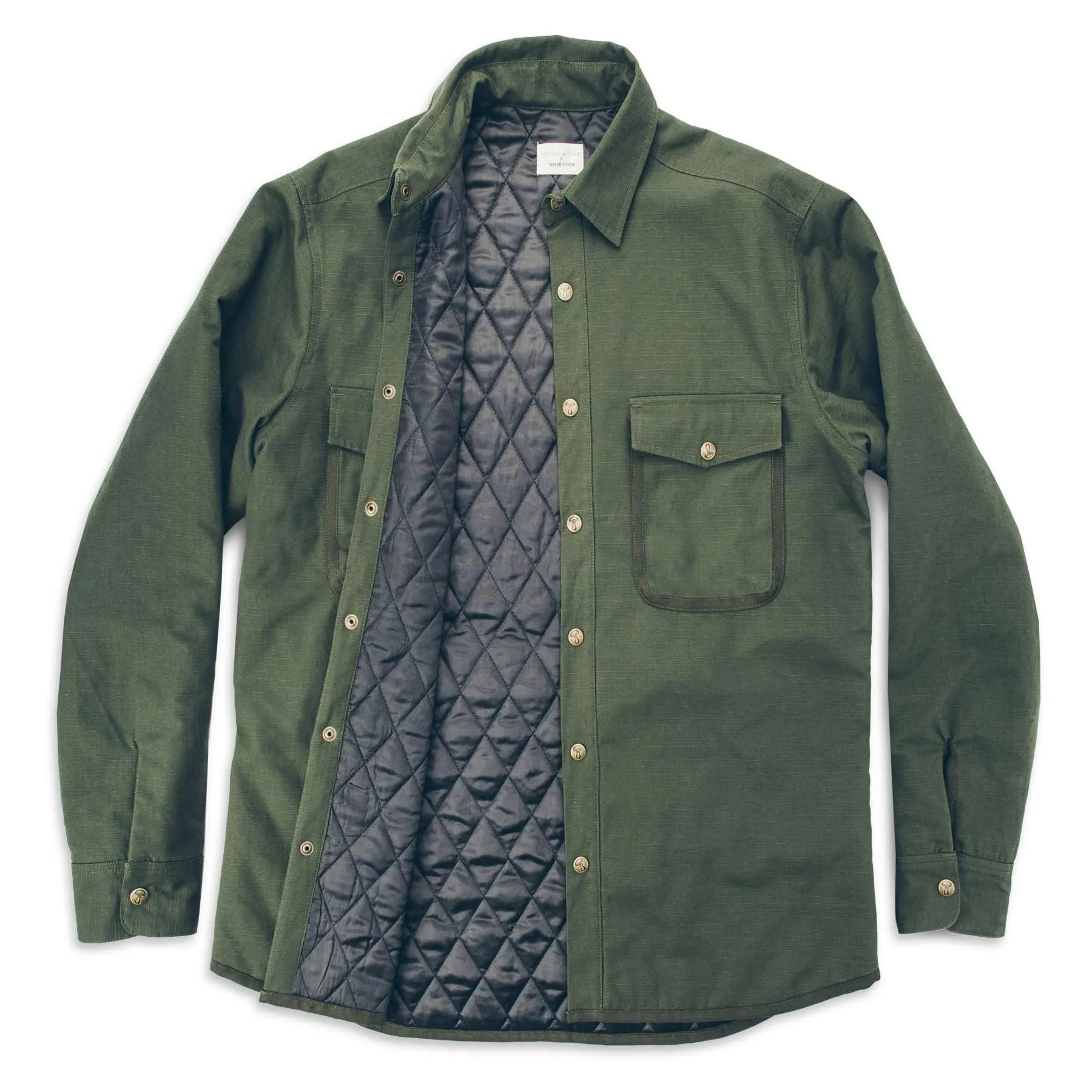 The Chore Jacket in Army Ripstop Canvas