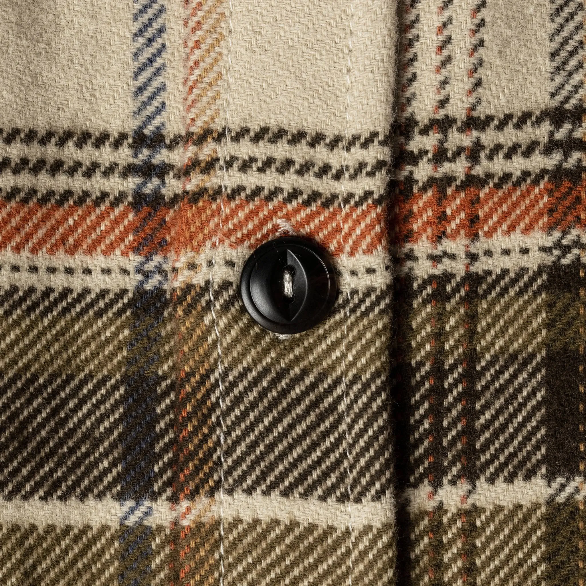 The Crater Shirt in Tan Plaid