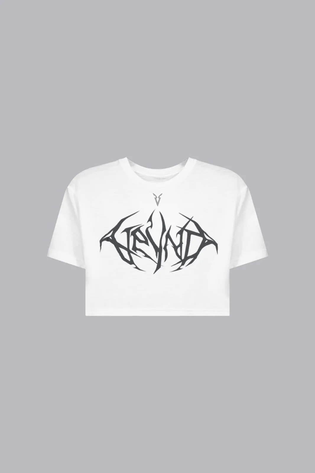 V_SYLK GRAPHIC BOXY T-SHIRT - Optic White