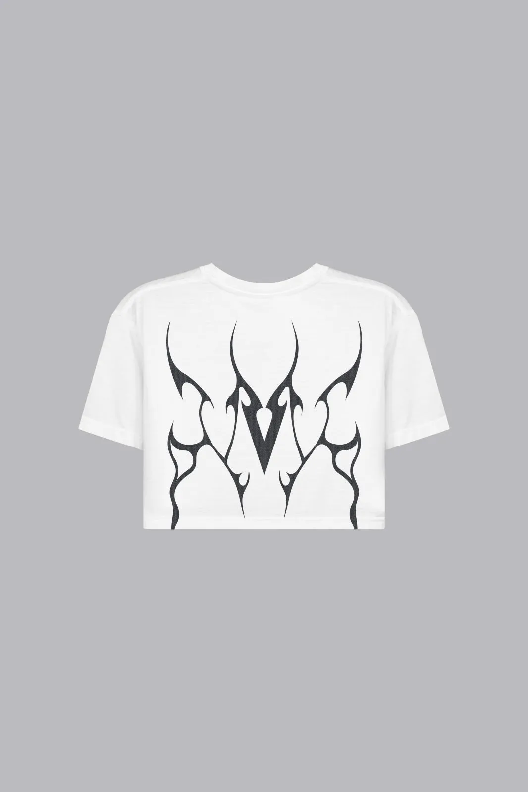 V_SYLK GRAPHIC BOXY T-SHIRT - Optic White