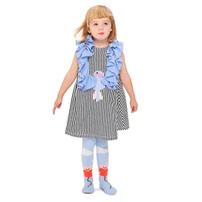 Wauw Capow Chirping Striped Dress