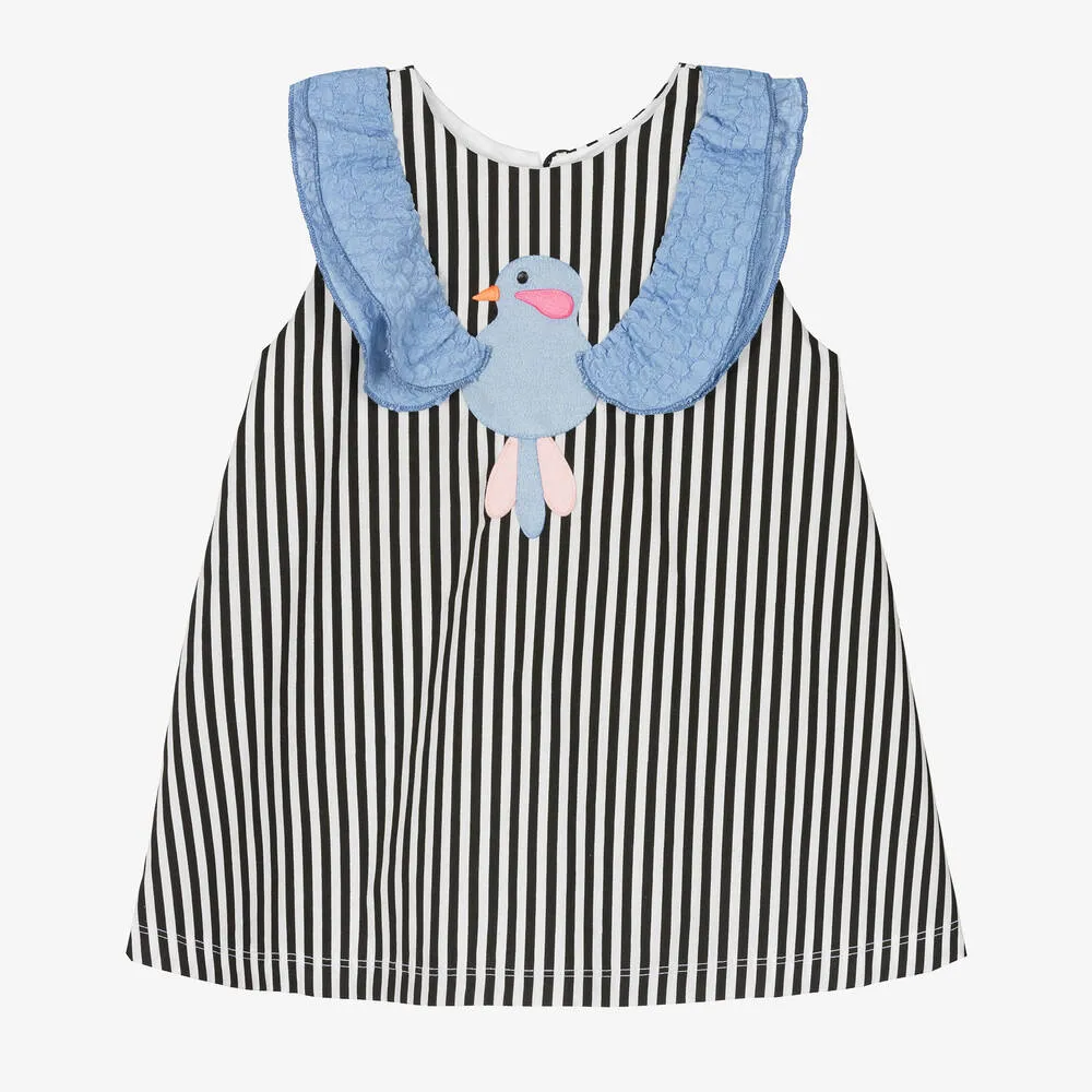 Wauw Capow Chirping Striped Dress
