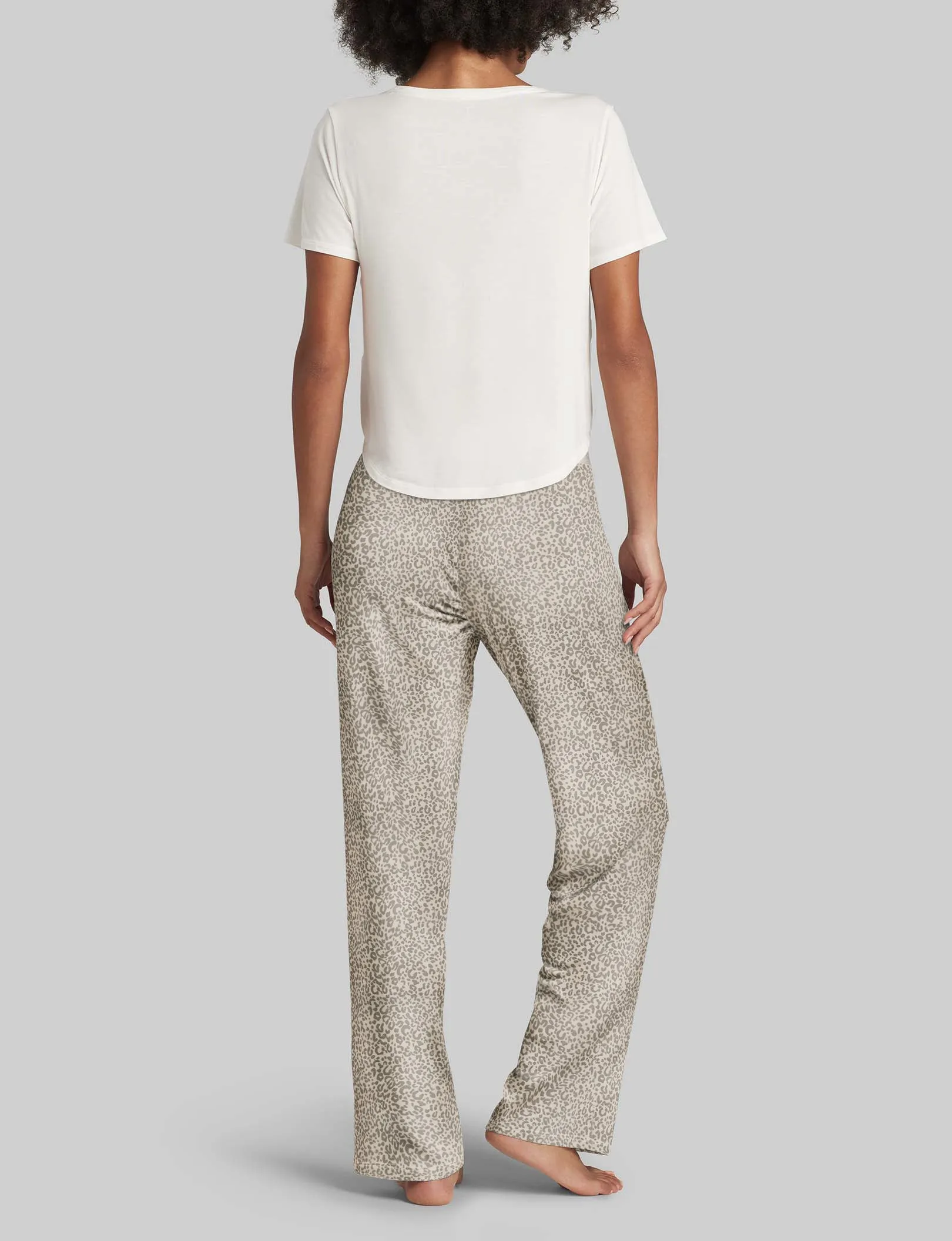 Women's Second Skin Sleep Pocket Tee & Pant Set
